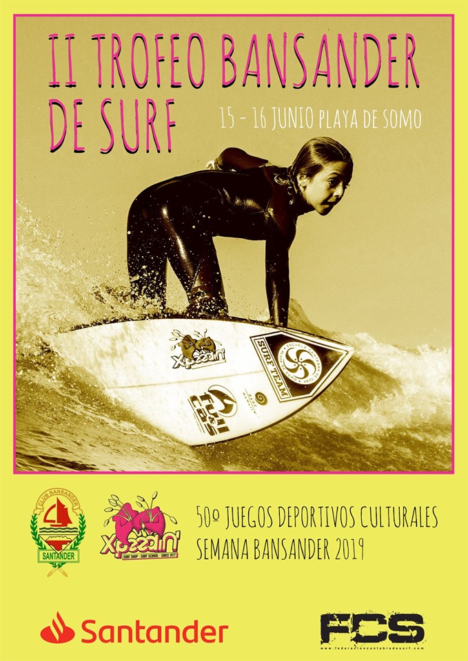 bansander surf 2019 poster